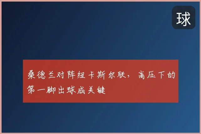 桑德兰对阵纽卡斯尔联，高压下的第一脚出球成关键